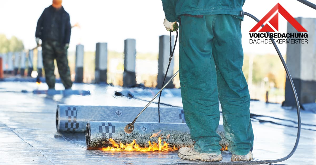 Flachdacharbeiten in Saarlouis